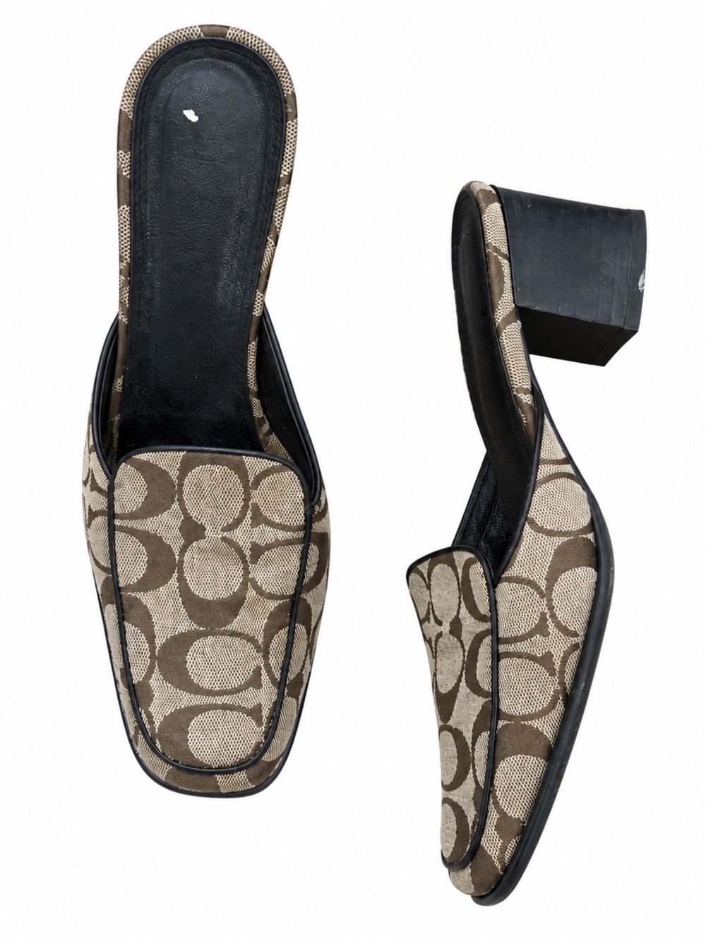 Vintage Coach kitten heels